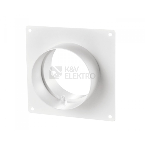 Spojka vnitřní s rámečkem 125mm PVC VENTS 252 pro napojení potrubí 1002520
