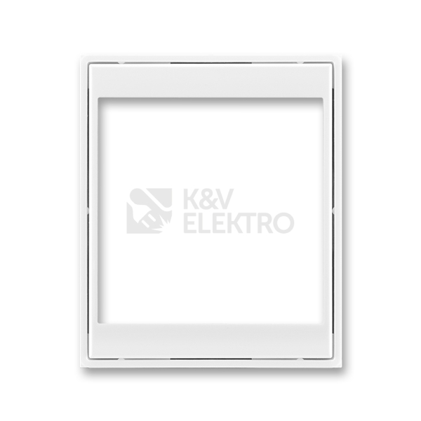 Obrázek produktu ABB Element,Time kryt zásuvky komunikační (pro moduly 25x50 50x50 mm) bílá/bílá 5016E-A00050 03 0