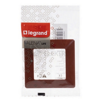 Obrázek produktu Legrand Valena LIFE rámeček cihlová barva 754071 1