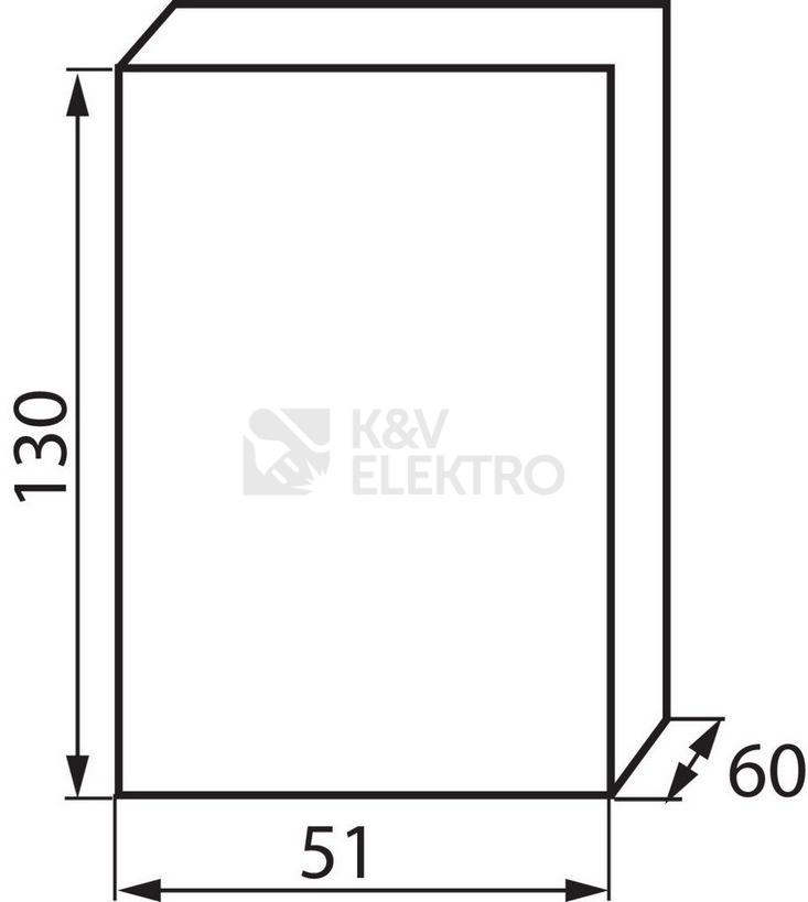 Obrázek produktu Kryt jističe Kanlux DB102W 1X2P/SM 03850 1