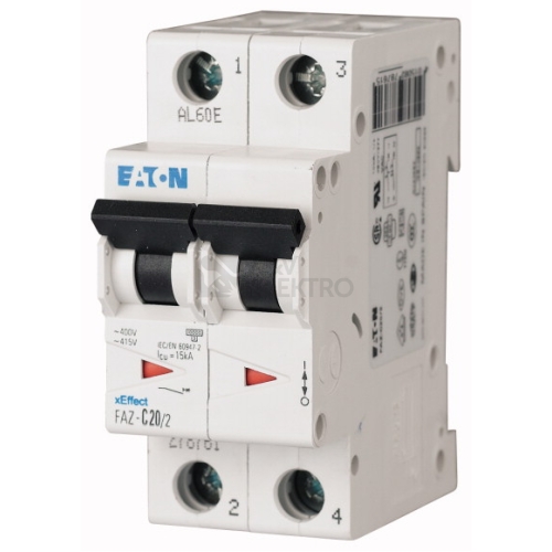 Jistič EATON FAZ-Z6/2 278822