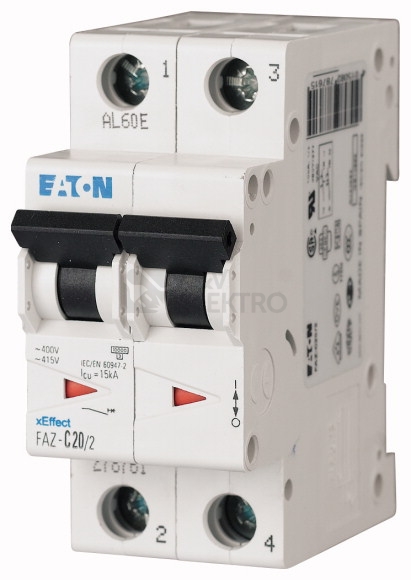 Obrázek produktu Jistič EATON FAZ-Z6/2 278822 0