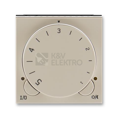 Obrázek produktu ABB Levit termostat otočný 3292H-A10101 18 macchiato/bílá 0