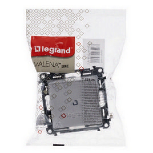 Legrand Valena LIFE vypínač č.6 schodišťový s podsvětlením bílý 752126