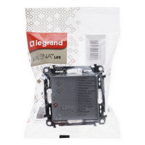 Legrand Valena LIFE vypínač č.6 schodišťový hliník 752306