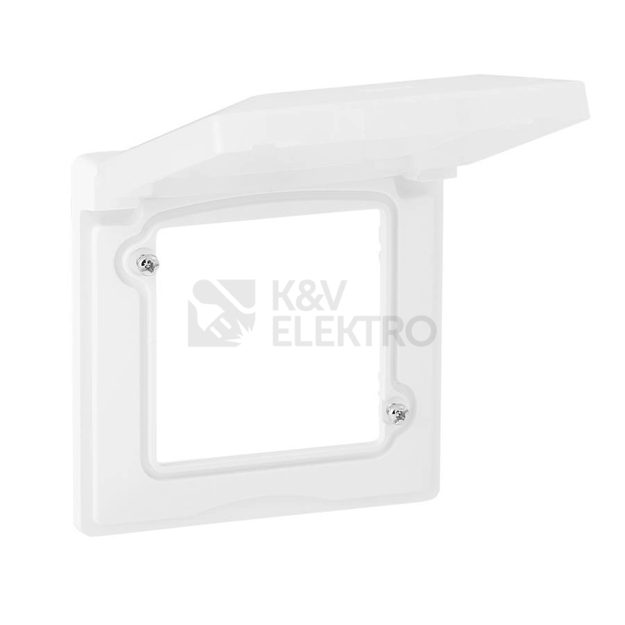 Obrázek produktu Legrand Valena LIFE rámeček bílý s klapkou IP44 754021 0