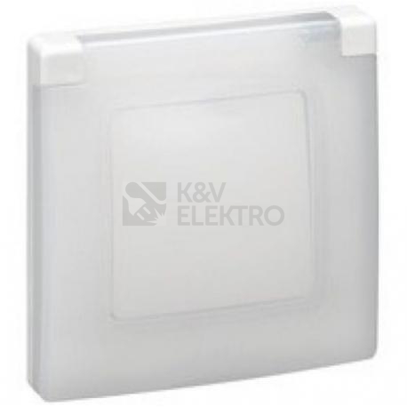 Obrázek produktu Legrand Valena LIFE rámeček bílý s klapkou IP44 754021 1