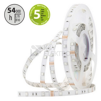 Obrázek produktu LED pásek McLED 12V RGB š=10mm IP20 7,2W/m 30LED/m SMD5050 ML-123.580.60.2 1