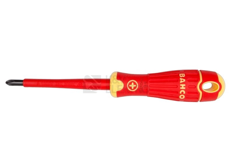Obrázek produktu Šroubovák křížový PH1x80mm Bahco B197.001.080 elektrikářský izolovaný VDE 1000V 0