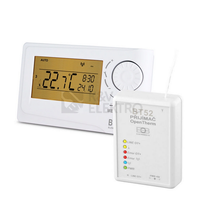 Obrázek produktu Bezdrátový termostat ELEKTROBOCK BT52 (BPT52) OpenTherm OT+ 0
