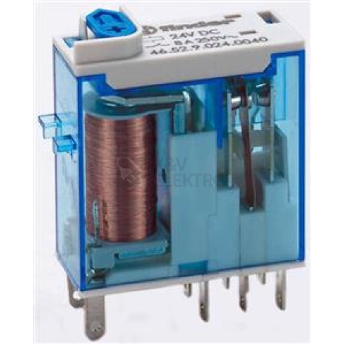 RELE DIN 2P/8A 12VDC 46.52.9.012.0040
