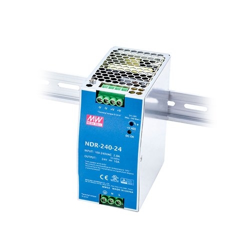 Levně Spínaný napájecí zdroj MEAN WELL NDR-240-24 240W 24VDC