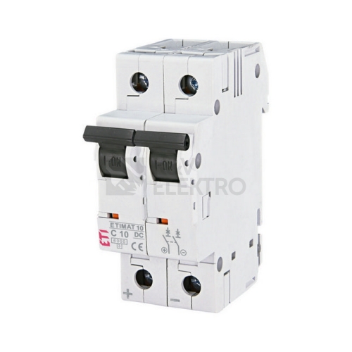 Jistič ETI ETIMAT 10 DC 2p C 10A 6kA 002138714