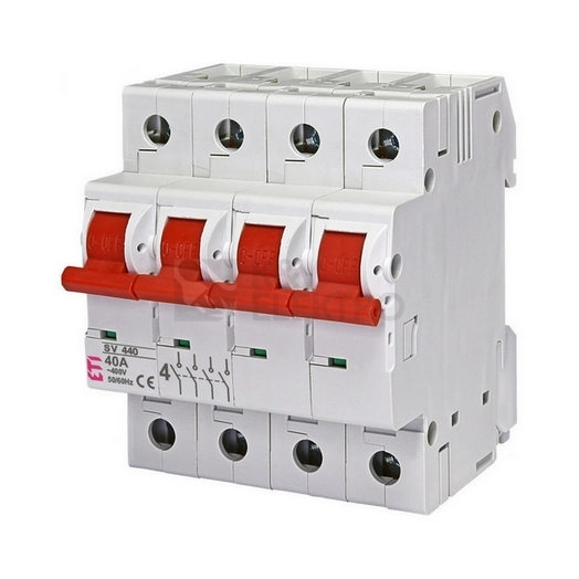 Obrázek produktu Instalační vypínač ETI SV440 4P 40A 002423423 0