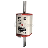 Obrázek produktu Nožová pojistka PNA2 50A ETI NV2 C GL-GG kombi 500V 004185231 0