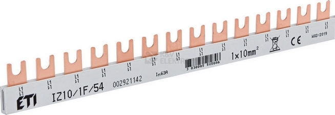 Obrázek produktu Propojovací lišta ETI IZ10/1F/54 002921142 0