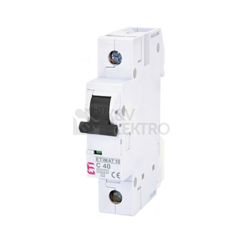 Jistič ETI ETIMAT Colour 1p C 40A 10kA 002101020