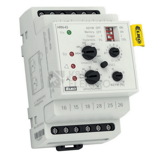 Obrázek produktu HLIDACI RELE HRN-43/24V /808/ 0