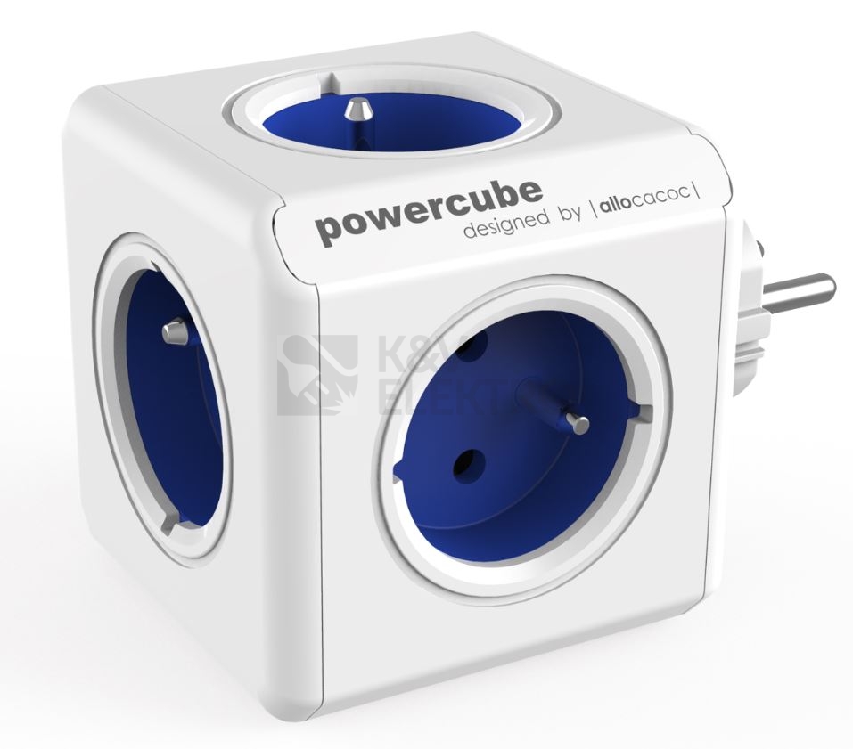 Obrázek produktu POWERCUBE ORIGINAL 5X230V modrá 0