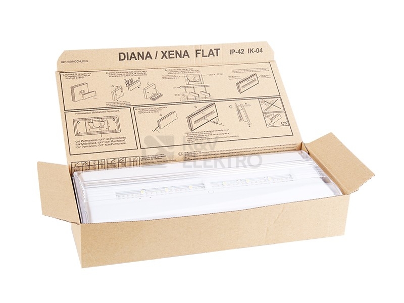 Obrázek produktu Nouzové svítidlo DIANA LED NM 1h 50lm Zemper LDF-3050-C 2