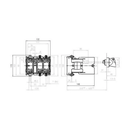 POJISTKOVY ODPINAC 00 40A QSA40N0-00/3+P (obrázek 4)