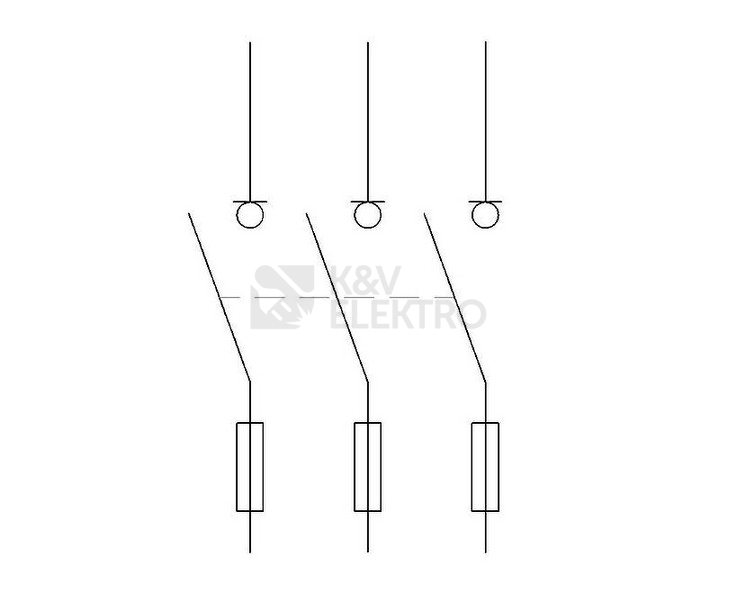 Obrázek produktu POJISTKOVY ODPINAC 00 40A QSA40N0-00/3+P 2