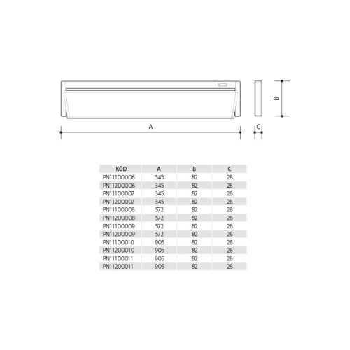 LED svítidlo VERSA výklopné s vypínačem 10W bílá studená bílá 5000K Panlux PN11200008 (obrázek 9)