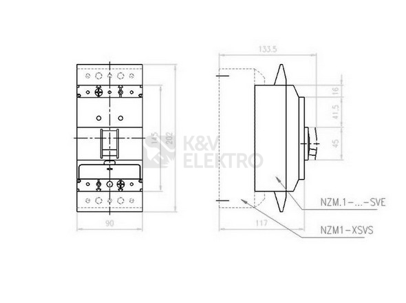 Obrázek produktu JISTIC 3POL IN=50A NZMN1-S50-SVE 1