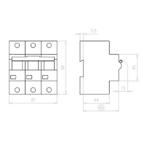 Jistič EATON AZ-3-B100 100A 174513