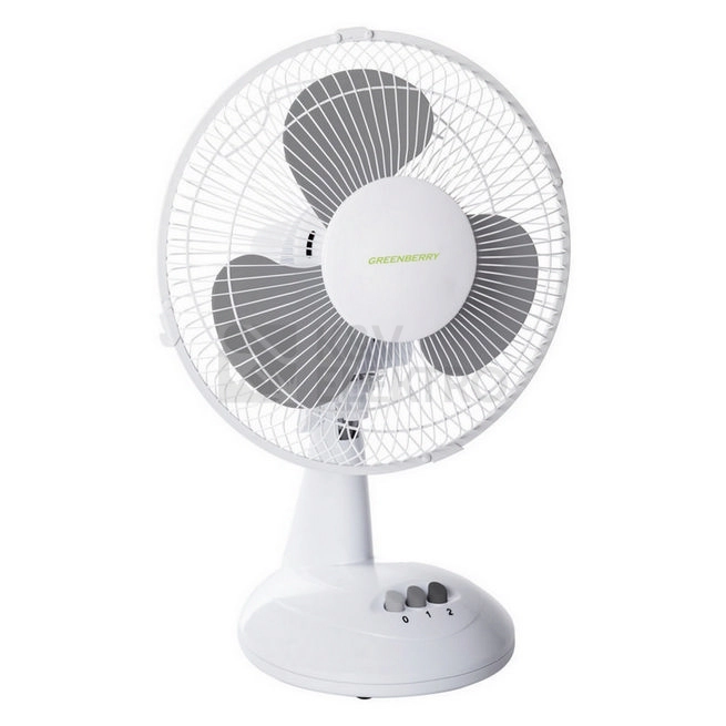 Obrázek produktu Stolní ventilátor Kanlux VENETO-23GR 23810 šedá/bílá 0