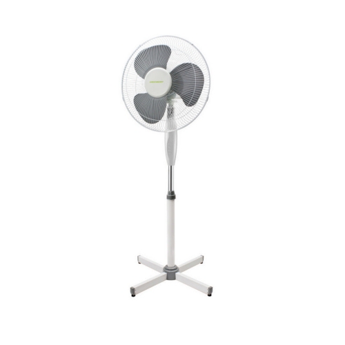 Levně Stojací ventilátor Kanlux VENETO-40GR bílá/šedá 14950