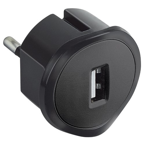 Levně Legrand nabíječka USB adaptér 1,5A 50681 230/5V černý