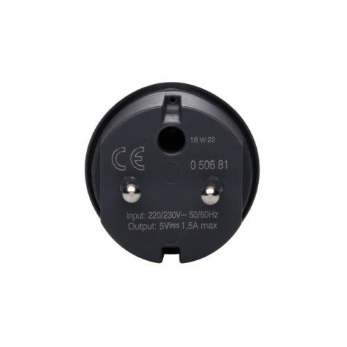 Legrand nabíječka USB adaptér 1,5A 50681 230/5V černý