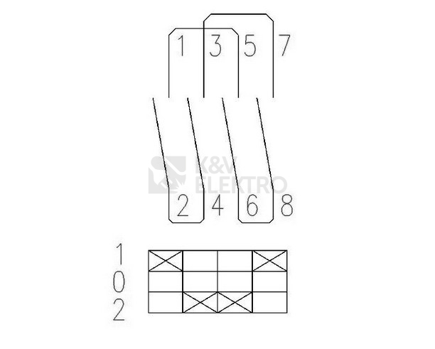 Obrázek produktu VACKOVY SPINAC 32A T3-2-8400/EZ 2