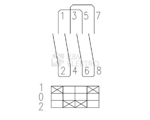 Obrázek produktu VACKOVY SPINAC 32A T3-2-8400/I2 2