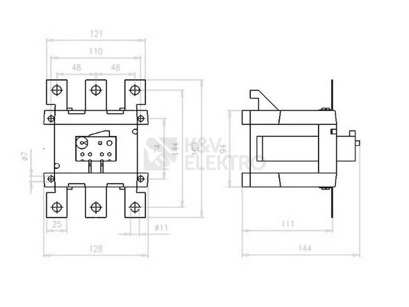 Obrázek produktu TEPEL. NADPR. RELE Z5-70/FF250 50-70A 1