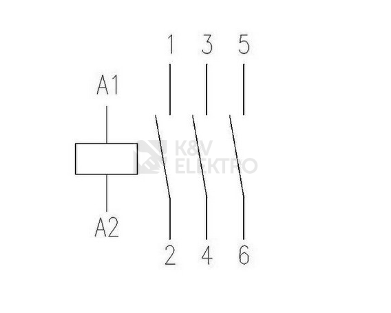 Obrázek produktu Stykač EATON DILM40(220V50/60HZ) 40A 277773 2