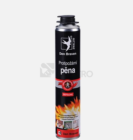 Obrázek produktu Den Braven protipožární pěna pistolová 750ml červená 403121RP 0