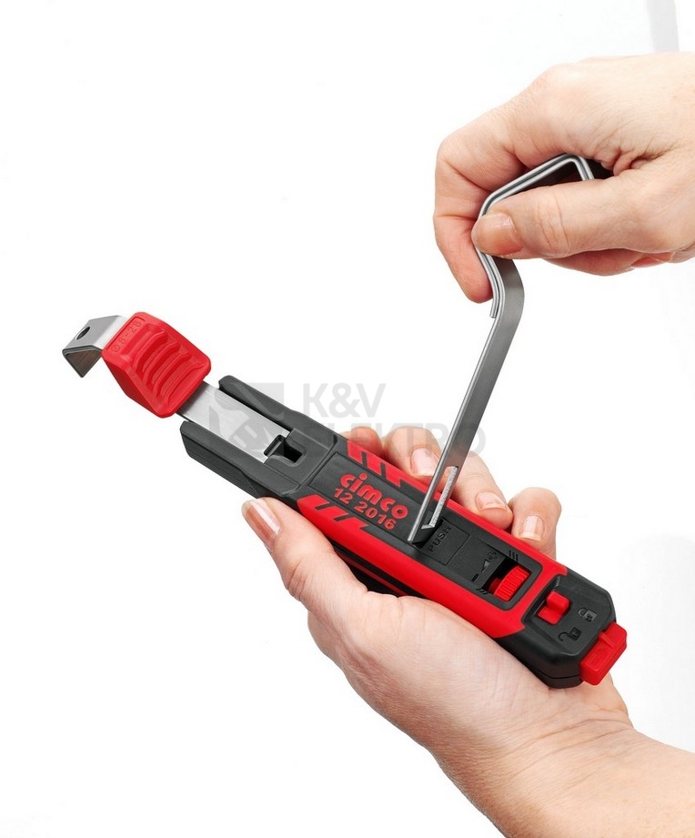 Obrázek produktu Nůž kabelový CIMCO s háčkem 8-28mm 8