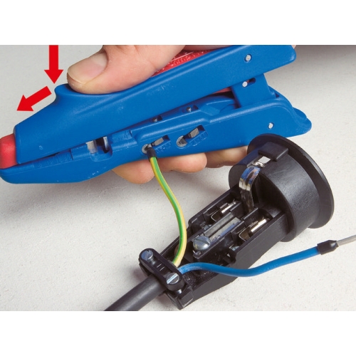 Krimpovací a odizolovací kleště WEICON NO.300 DUO-CRIMP 0,5-6mm2 51000300