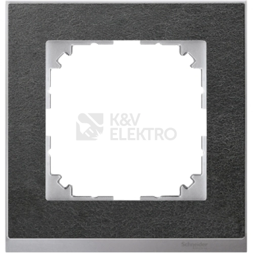  Schneider Electric Merten M-Pure Decor rámeček Slate/Aluminium MTN4010-3669