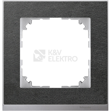 Obrázek produktu  Schneider Electric Merten M-Pure Decor rámeček Slate/Aluminium MTN4010-3669 0