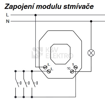 Obrázek produktu Stmívač univerzální pod tlačítko Schneider Electric CCT99100 2