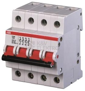 Obrázek produktu Vypínač čtyřpolový ABB E204/100r 100A 2CDE284001R0100 0