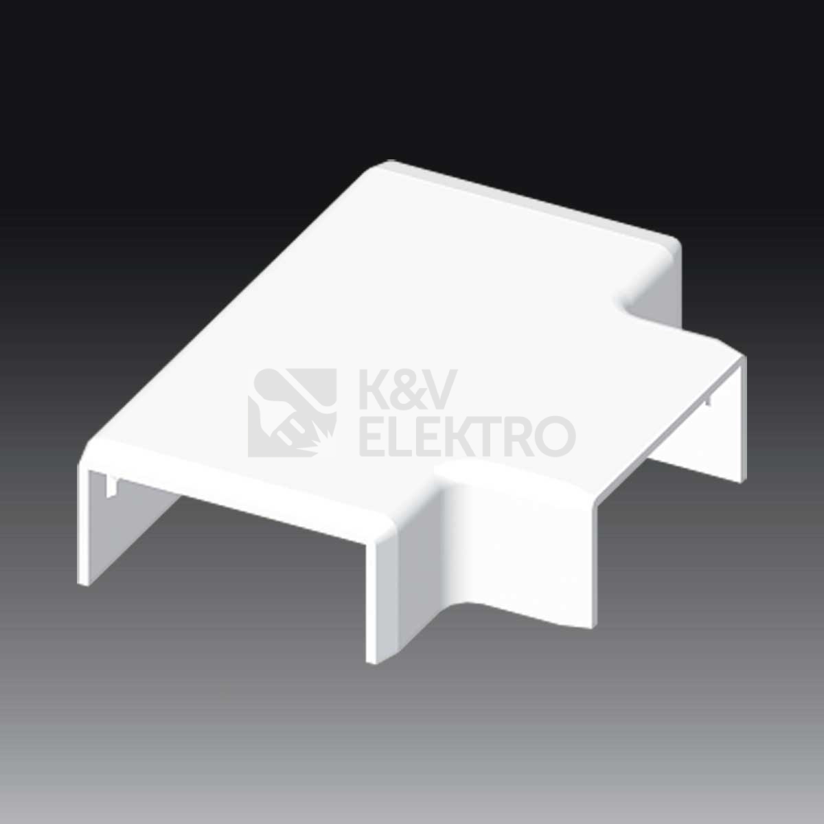 Obrázek produktu Kryt LHD 50X20 odbočný 8994 HB bílá 0