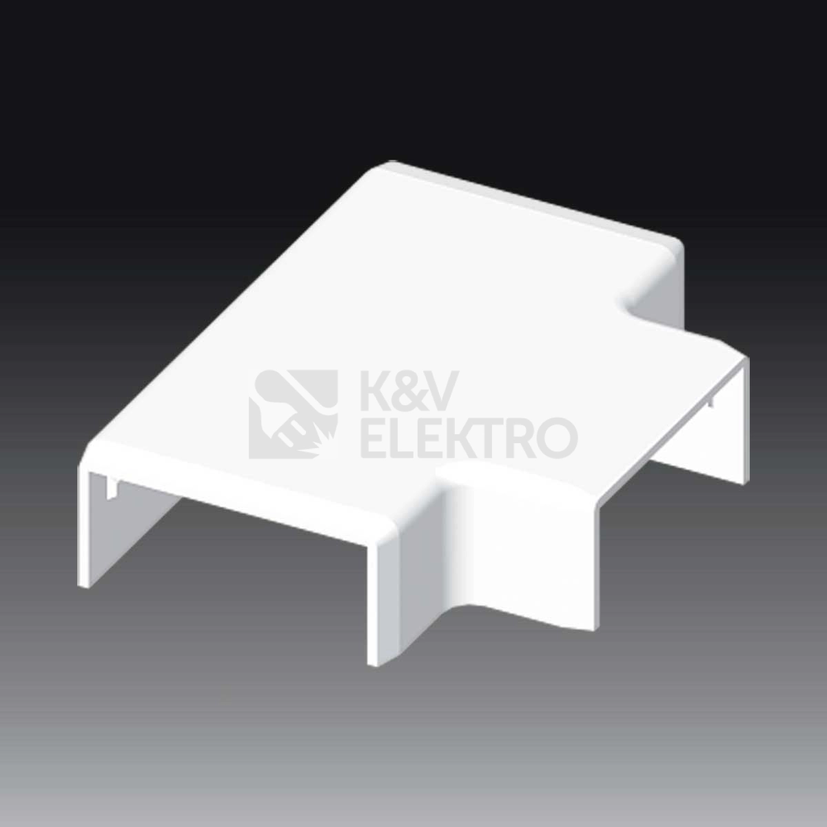 Obrázek produktu Kryt LHD 50X20 odbočný 8994 HB bílá 0
