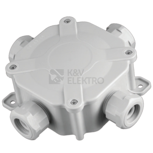 Krabice SEZ ACIDUR 5P/4mm2 IP67 6455-11 P/S CZ