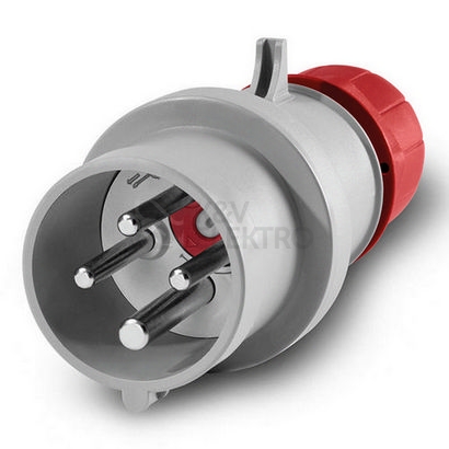 Obrázek produktu Vidlice SCAME 32A/4P 400V IP44 OPTIMA 213.3236RV se změnou fáze 0