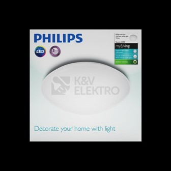 Obrázek produktu  Nástěnné a stropní LED svítidlo Philips Suede 31802/31/16 průměr 38cm 4000K neutrální bílá 4