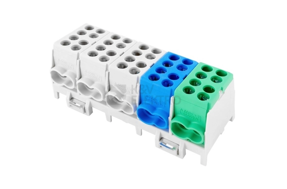 Obrázek produktu Svorkovnice rozbočovací HLAK 25 5/10 S 3xL+N+PE 1000299 0